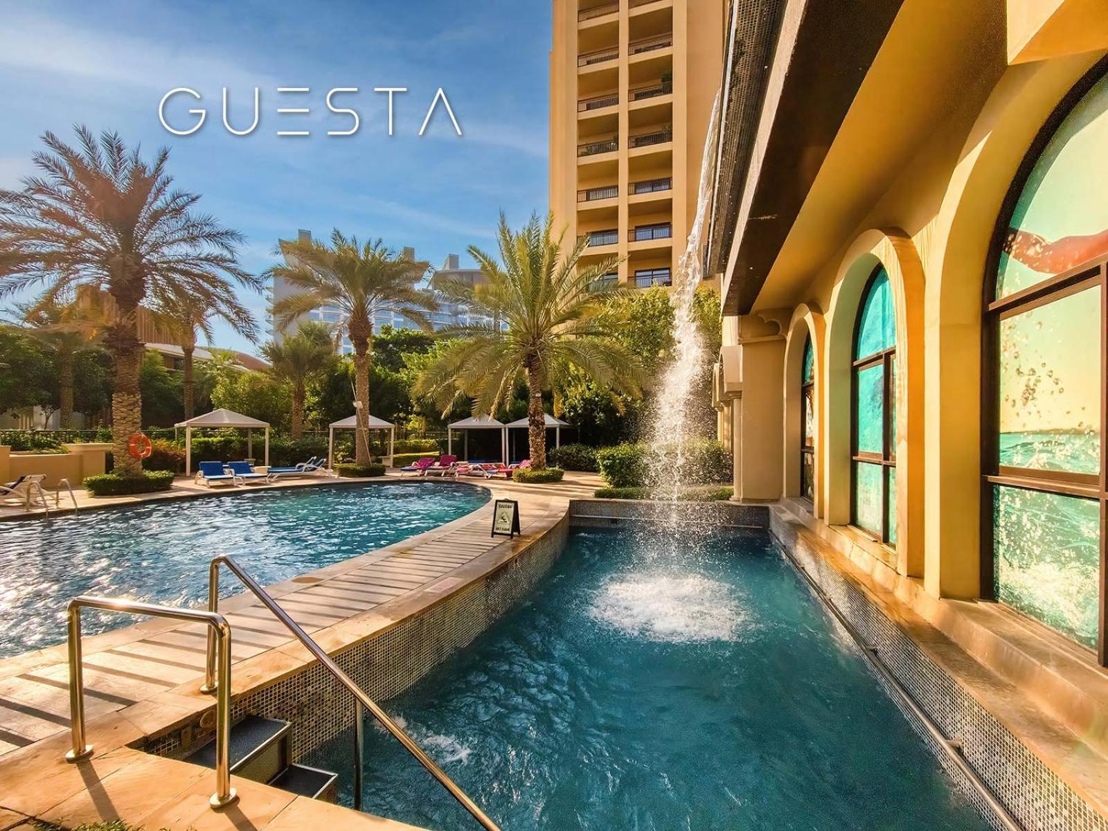 Fairmont Apartments The Palm, Free Access To Hotel Beach And Pools Dubái Exterior foto